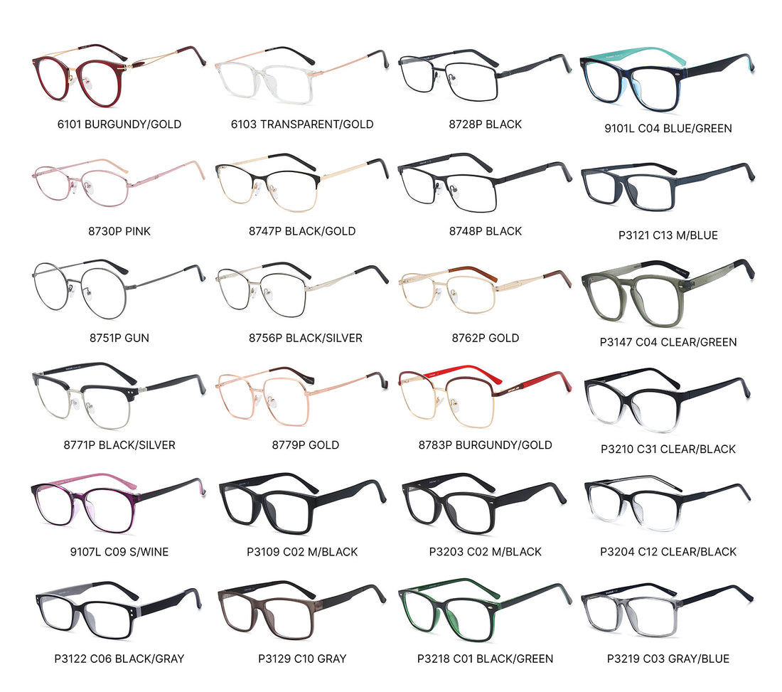 Why Are Different Materials Used in Eyewear Frames?